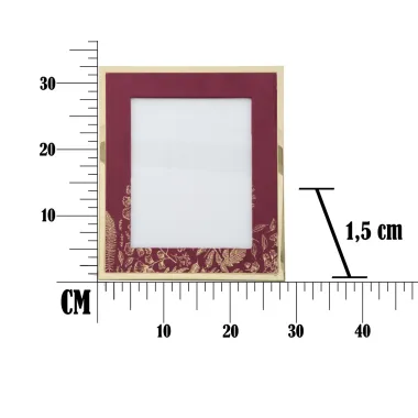 RAMKA GLAM Bordeaux 28 1,5 33,5 cm (WYMIAR WEWNĘTRZNY 20 25 cm) MIN 2